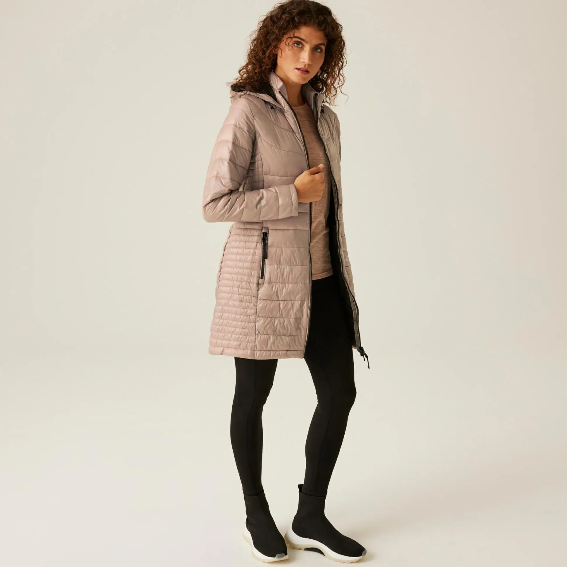 Women's Andel III Lightweight Quilted Jacket | Warm Taupe