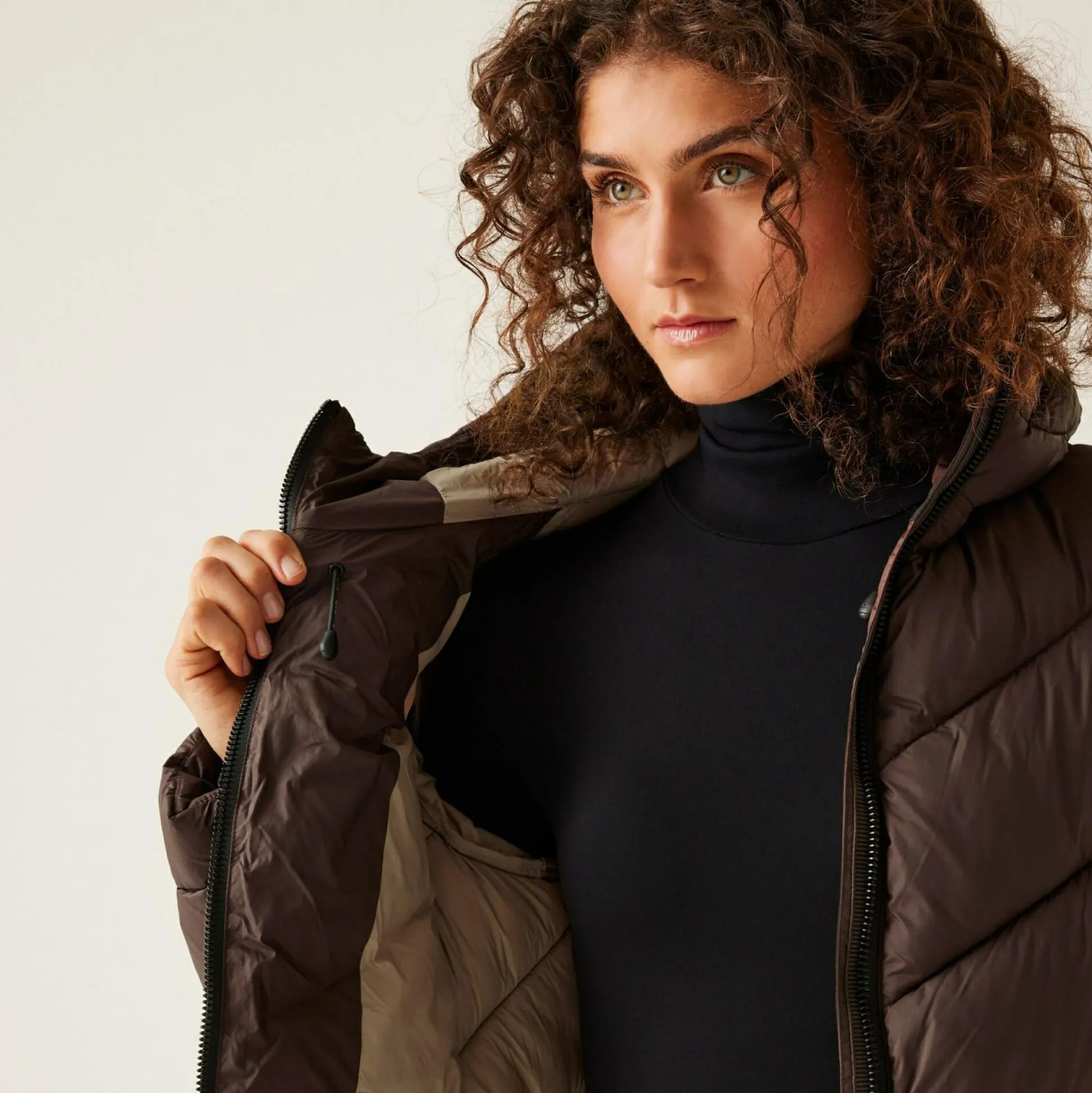 Women's Andia II Quilted Jacket | Bueno Brown