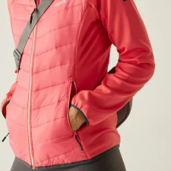 Women's Andreson VIII Hybrid Jacket | Peach Bloom Seal Grey