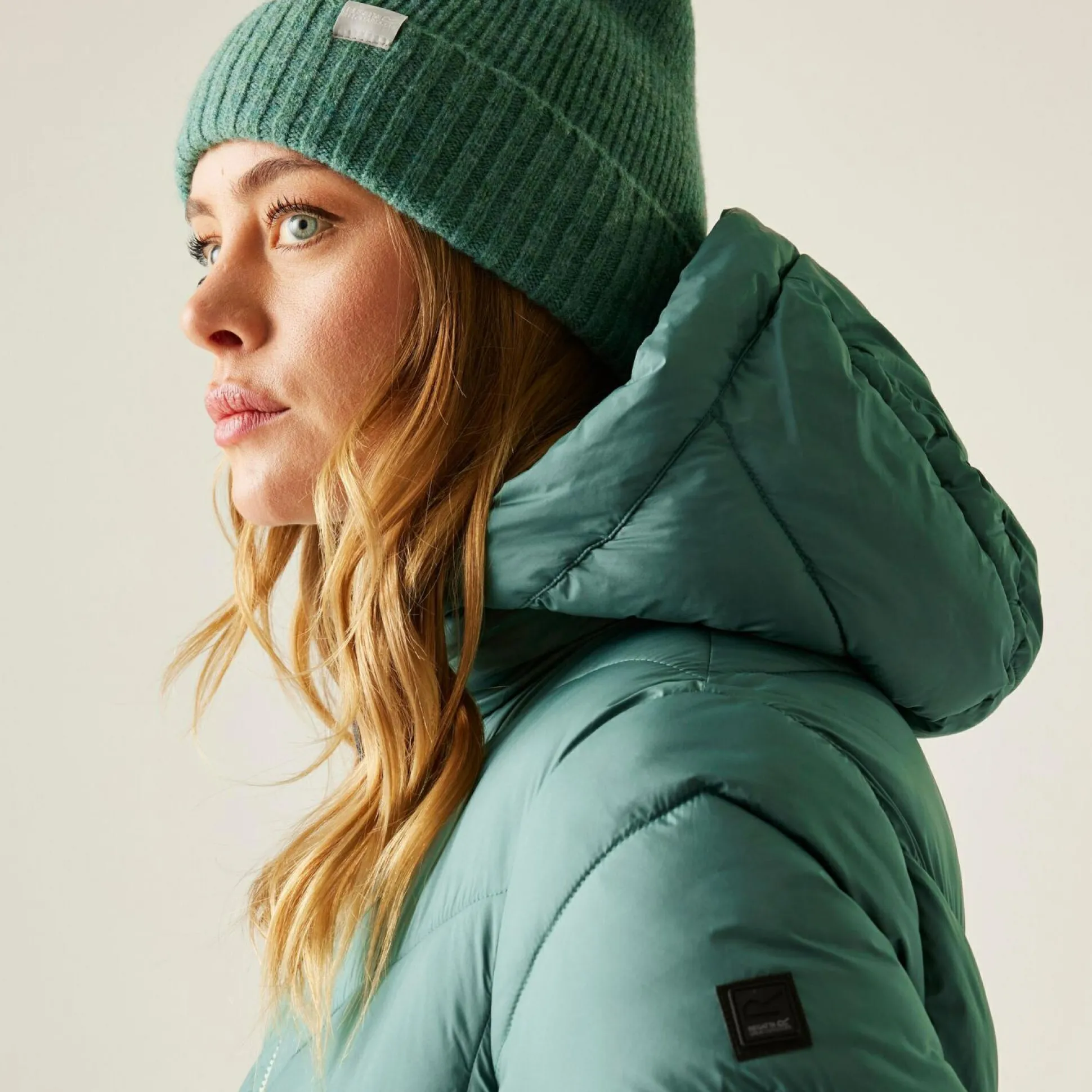 Women's Anita Quilted Jacket | Green Haze