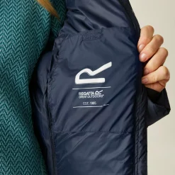 Women's Anita Quilted Jacket | Navy Blue