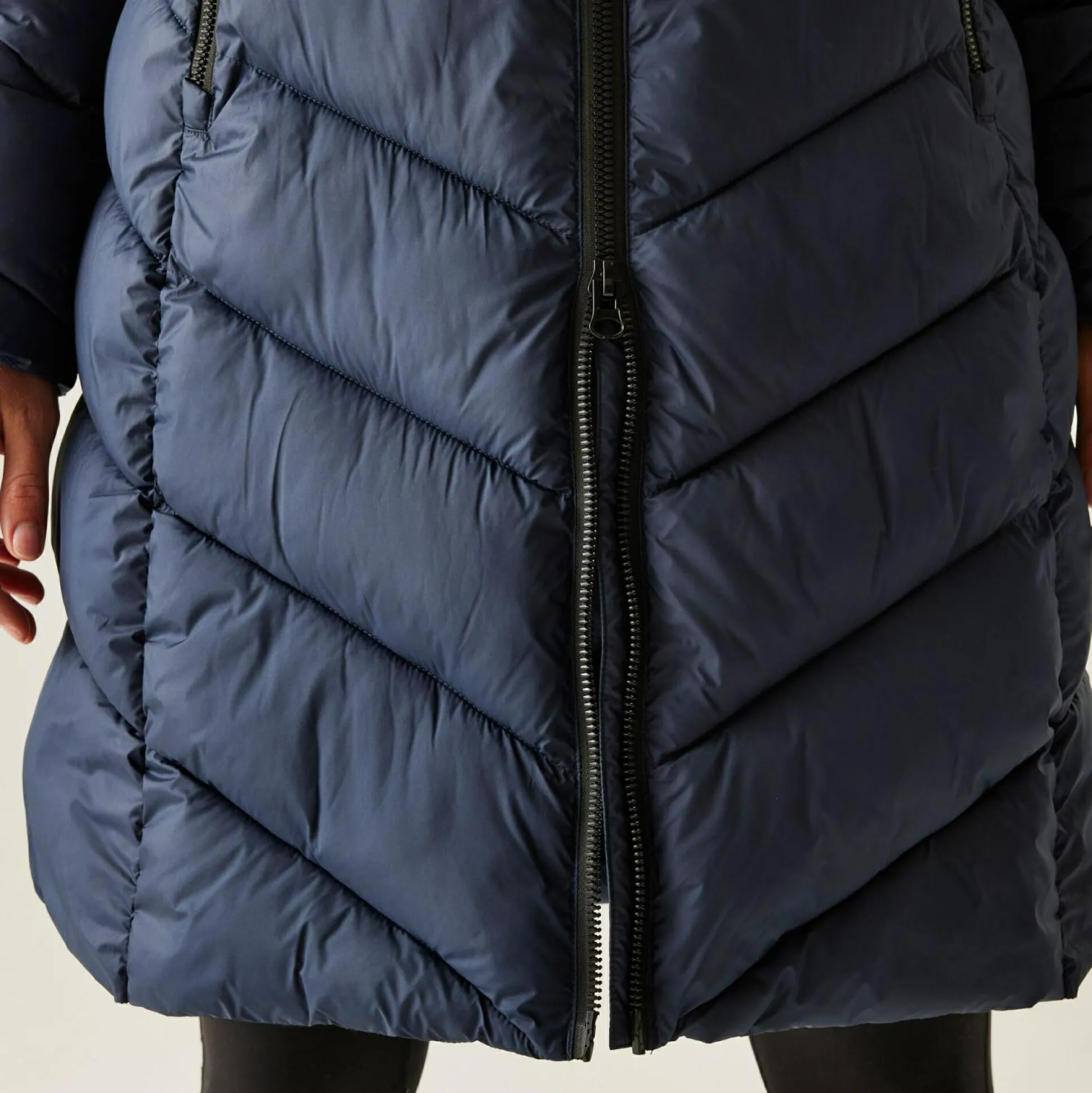 Women's Anita Quilted Jacket | Navy Blue