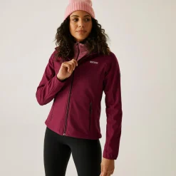 Women's Arec III Softshell Jacket | Dark Pimento