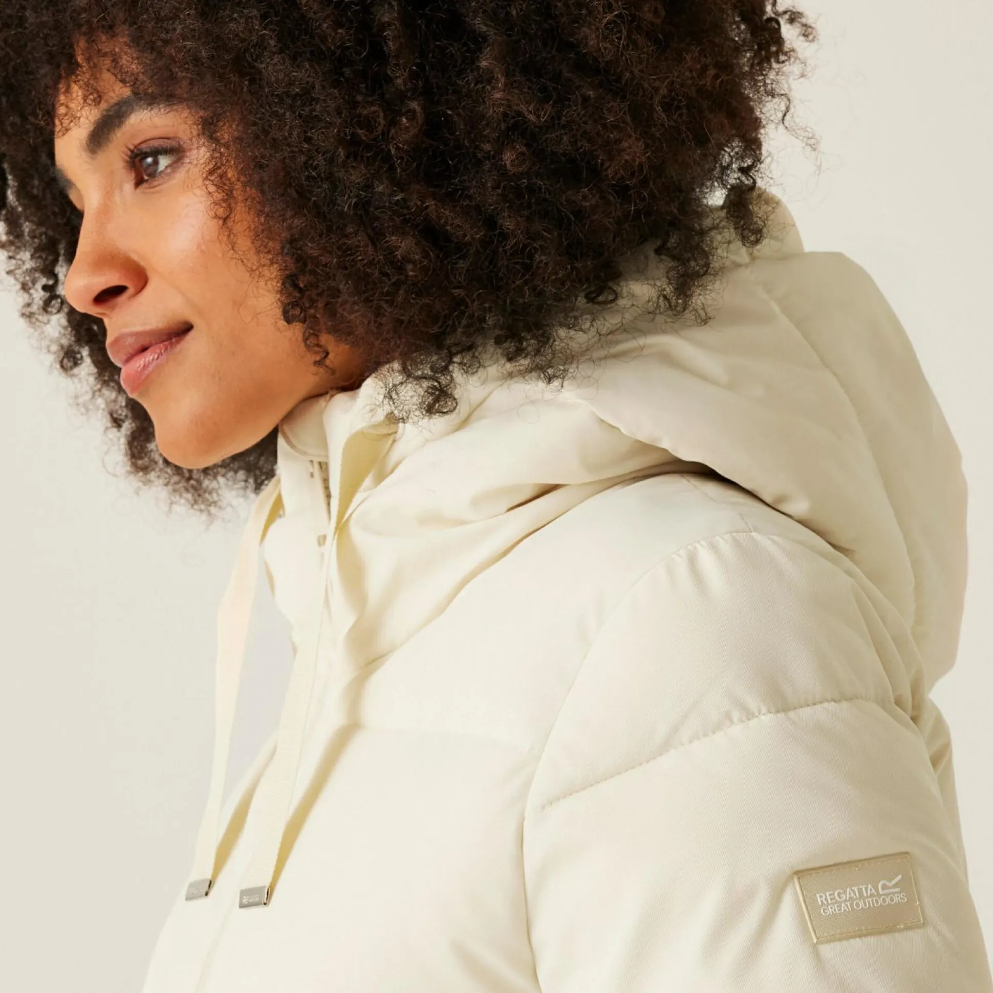 Women's Arilie Quilted Jacket | Light Vanilla
