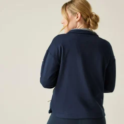 Women's Ashlynn Knitted Fleece | Navy