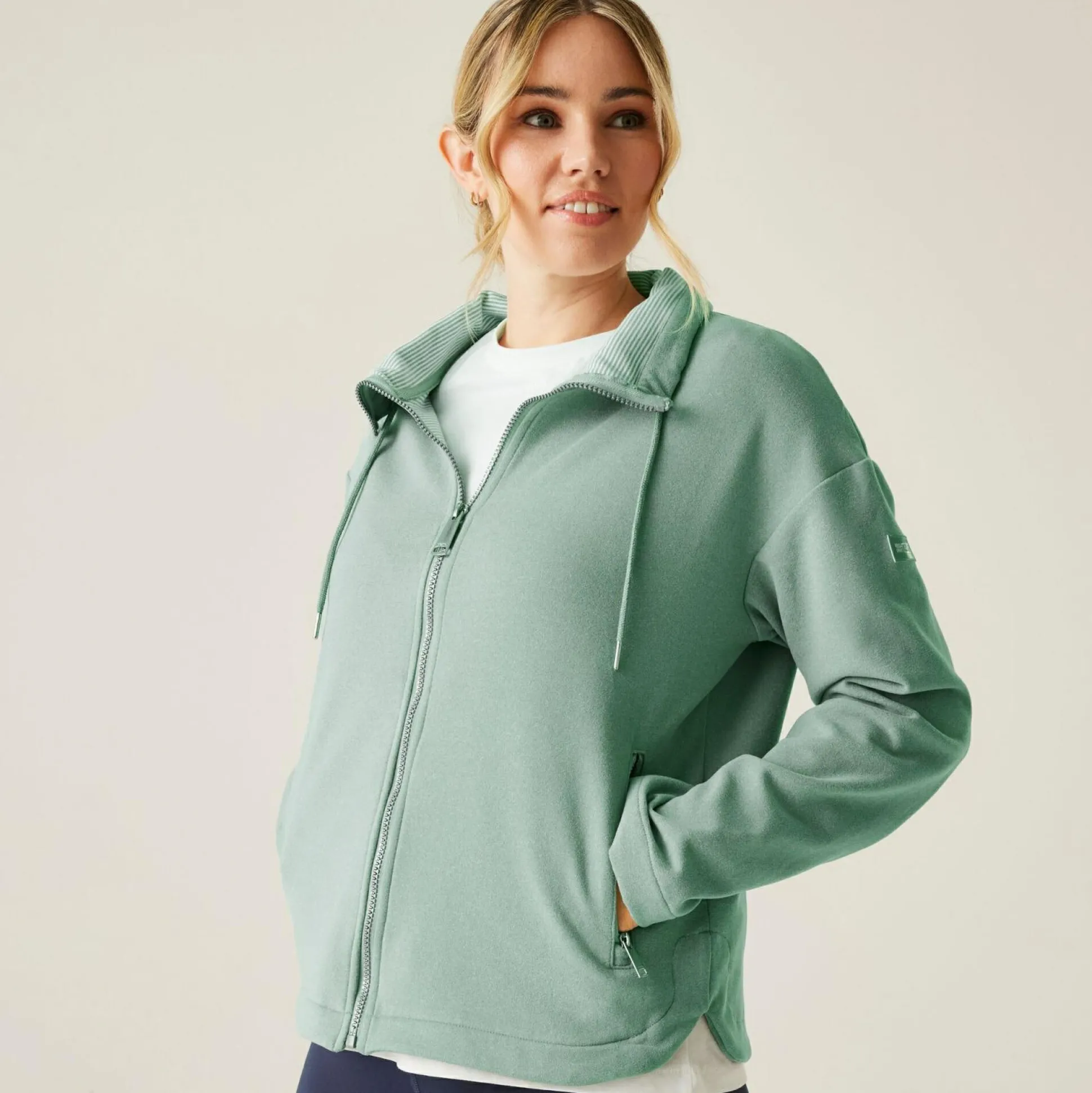 Women's Ashlynn Knitted Fleece | Glacier