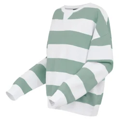 Women's Avika II Crew Neck Jumper | Glacier White Stripe