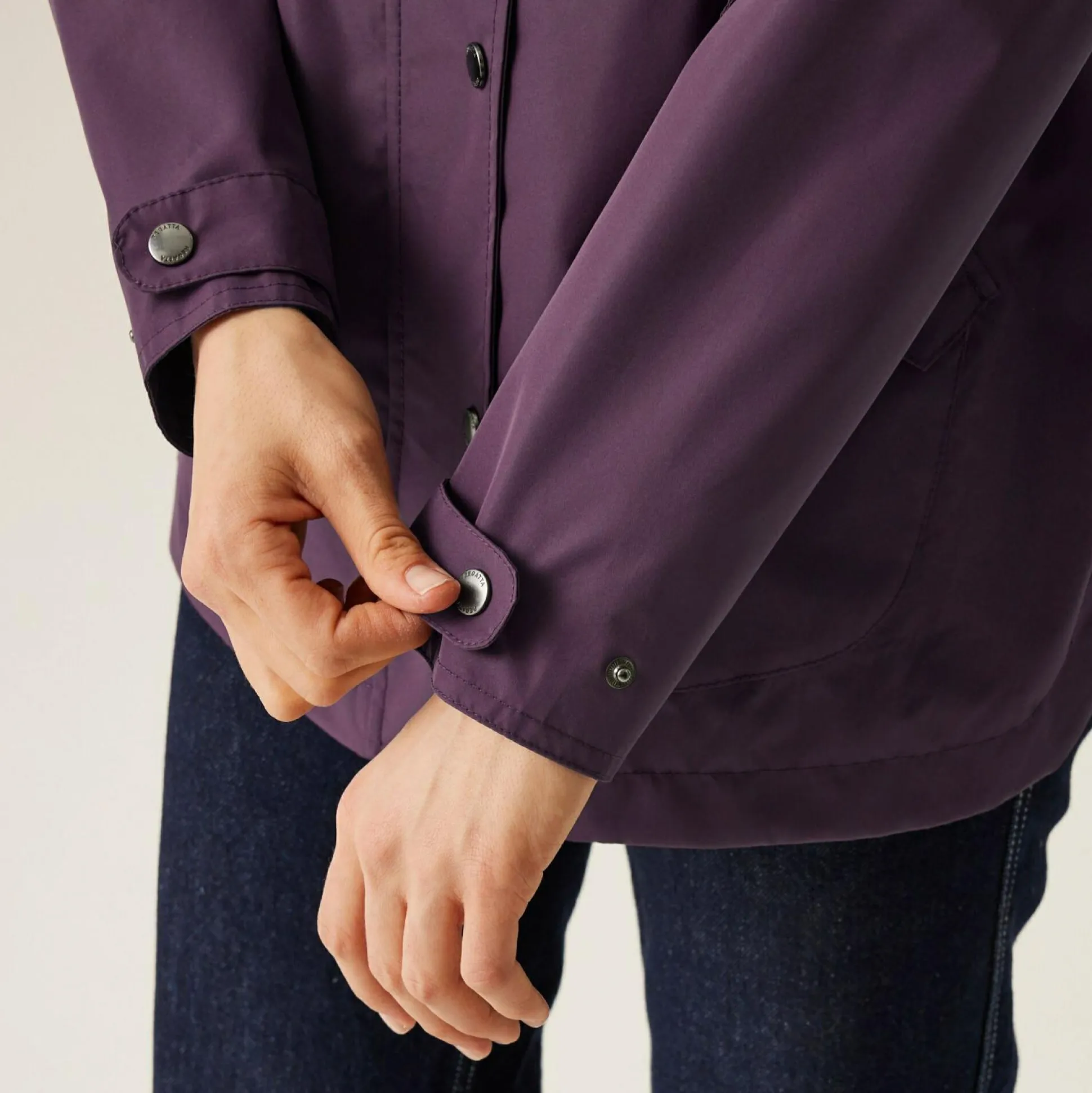 Women's Bayla Waterproof Rain Jacket | Deep Plum