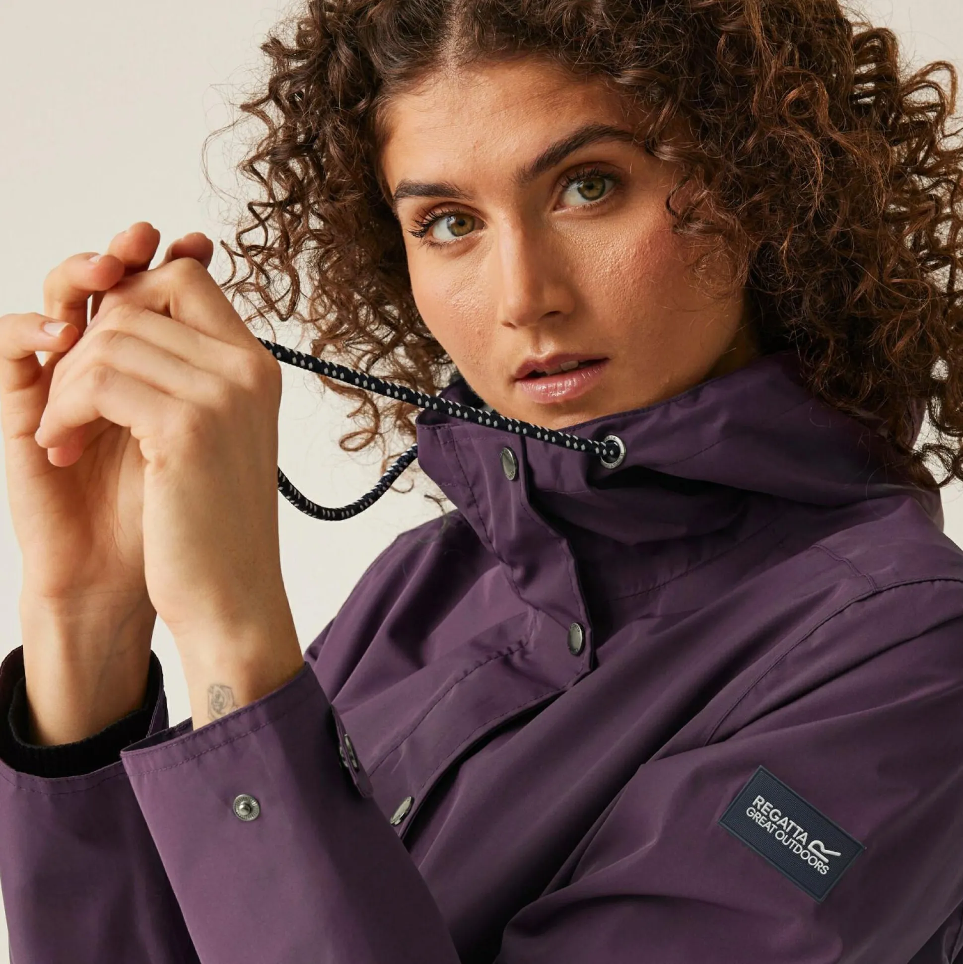 Women's Bayla Waterproof Rain Jacket | Deep Plum
