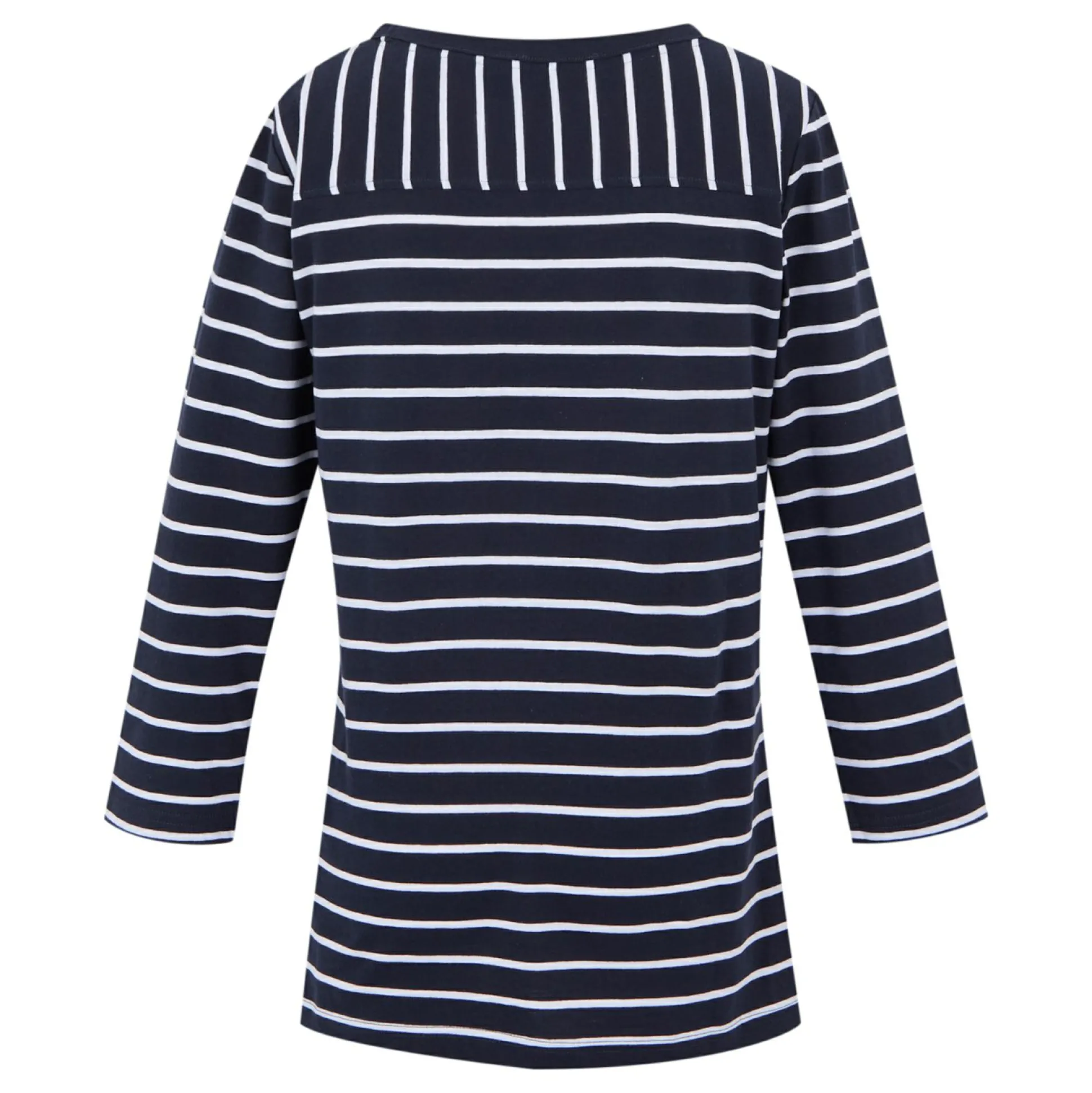 Women's Bayletta II 3/4 Sleeve Top | Navy White Stripe