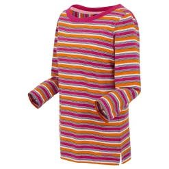 Women's Bayletta II 3/4 Sleeve Top | Pink Fusion Multi Stripe