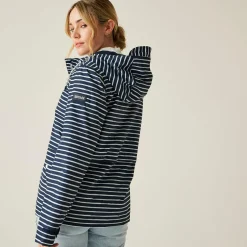 Women's Bayletta II Waterproof Jacket | Navy White Painterly Stripe