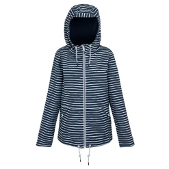 Women's Bayletta II Waterproof Jacket | Navy White Painterly Stripe