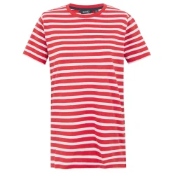 Women's Bayletta Short Sleeve T-Shirt | High Risk Red White Stripe