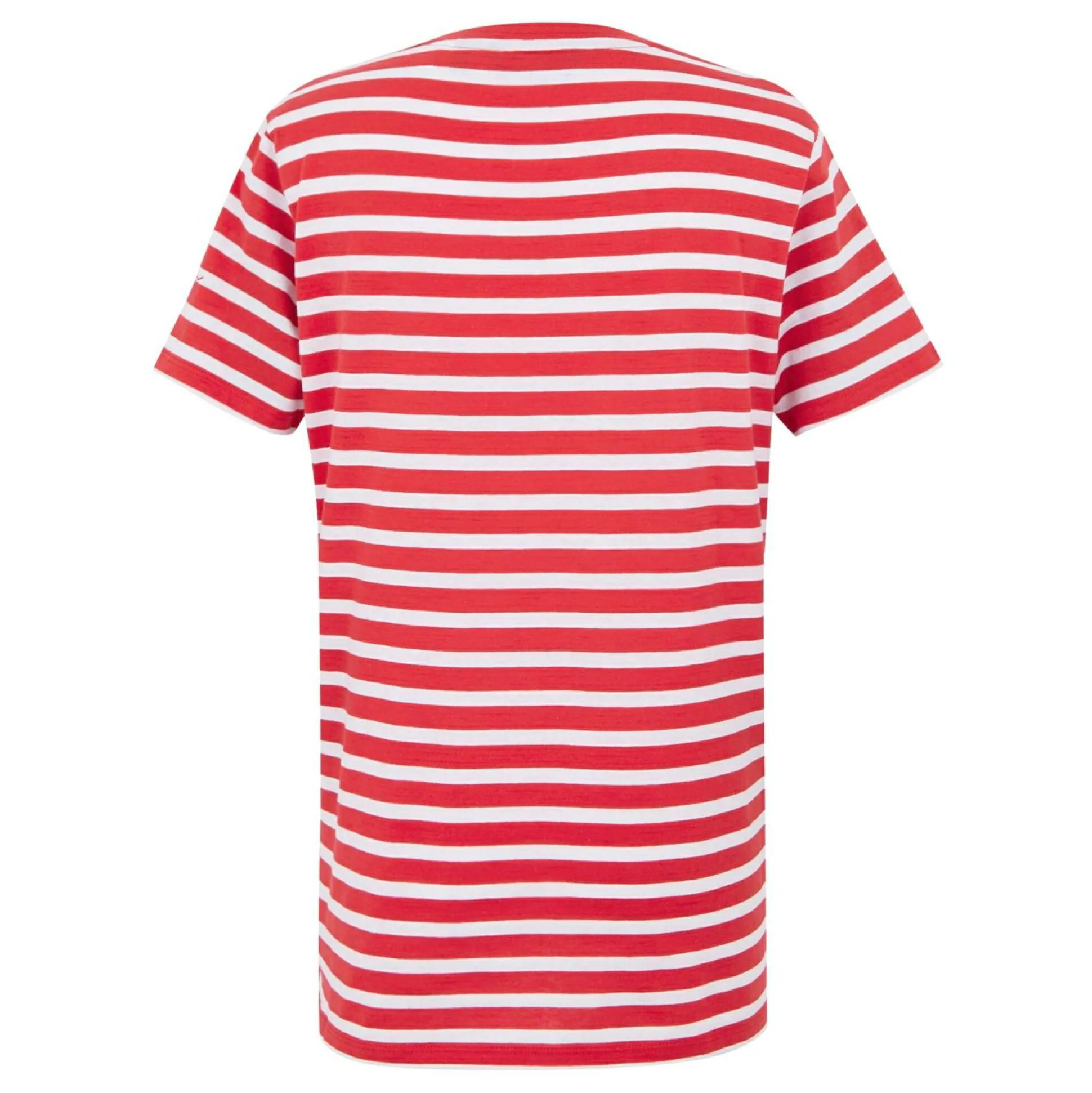 Women's Bayletta Short Sleeve T-Shirt | High Risk Red White Stripe