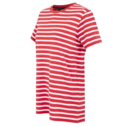 Women's Bayletta Short Sleeve T-Shirt | High Risk Red White Stripe