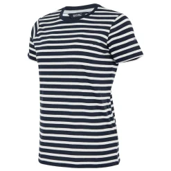 Women's Bayletta Short Sleeve T-Shirt | Navy White Stripe