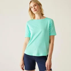 Women's Botanna T-Shirt | Aruba Blue