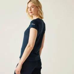 Women's Breezed V T-Shirt | Navy