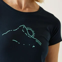 Women's Breezed V T-Shirt | Navy