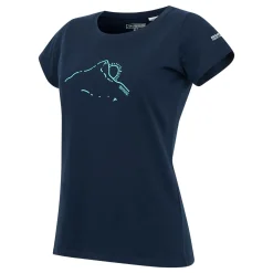 Women's Breezed V T-Shirt | Navy