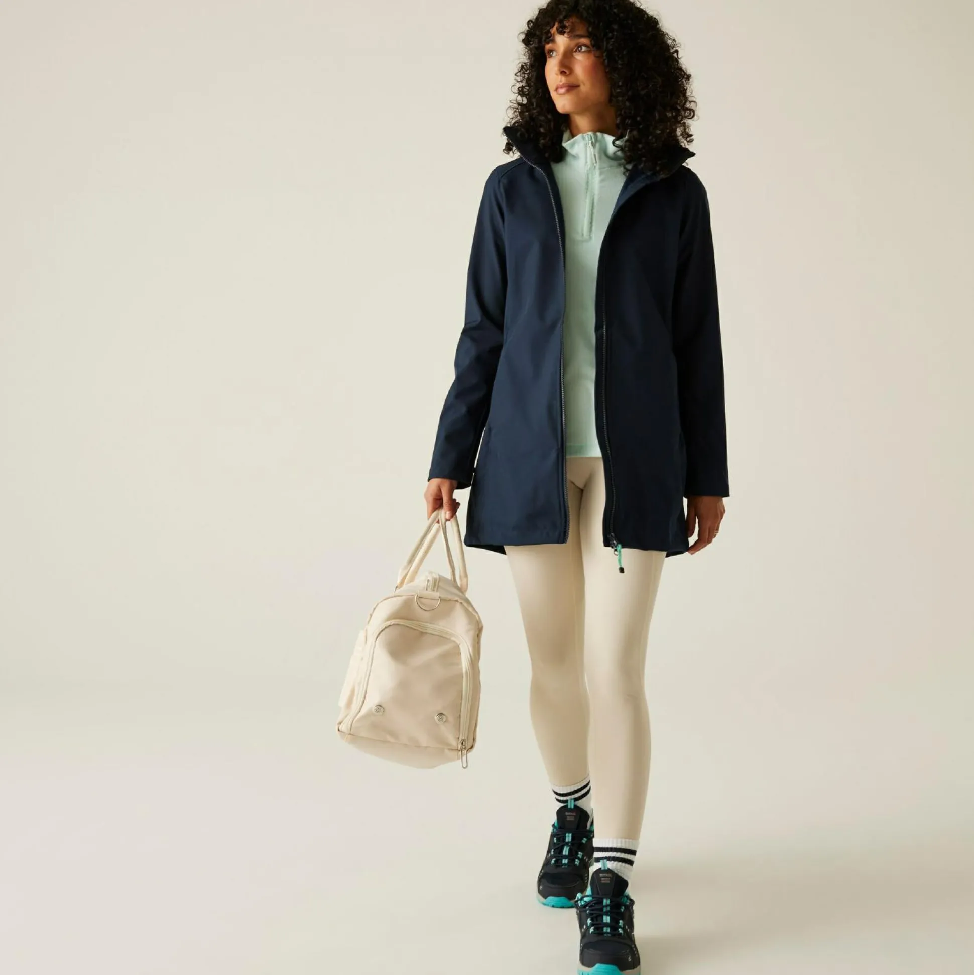 Women's Carisbrooke Softshell Jacket | Navy Aruba Blue