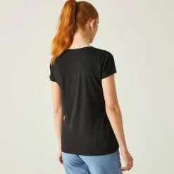 Women's Carlie Coolweave T-Shirt | Black