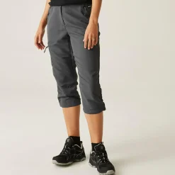 Women's Chaska III Capri Walking Trousers | Seal Grey