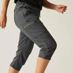 Women's Chaska III Capri Walking Trousers | Seal Grey