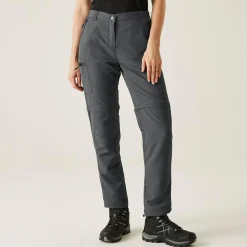 Women's Chaska III Zip Off Walking Trousers | Seal Grey