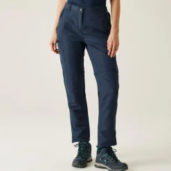 Women's Chaska III Zip Off Walking Trousers | Navy