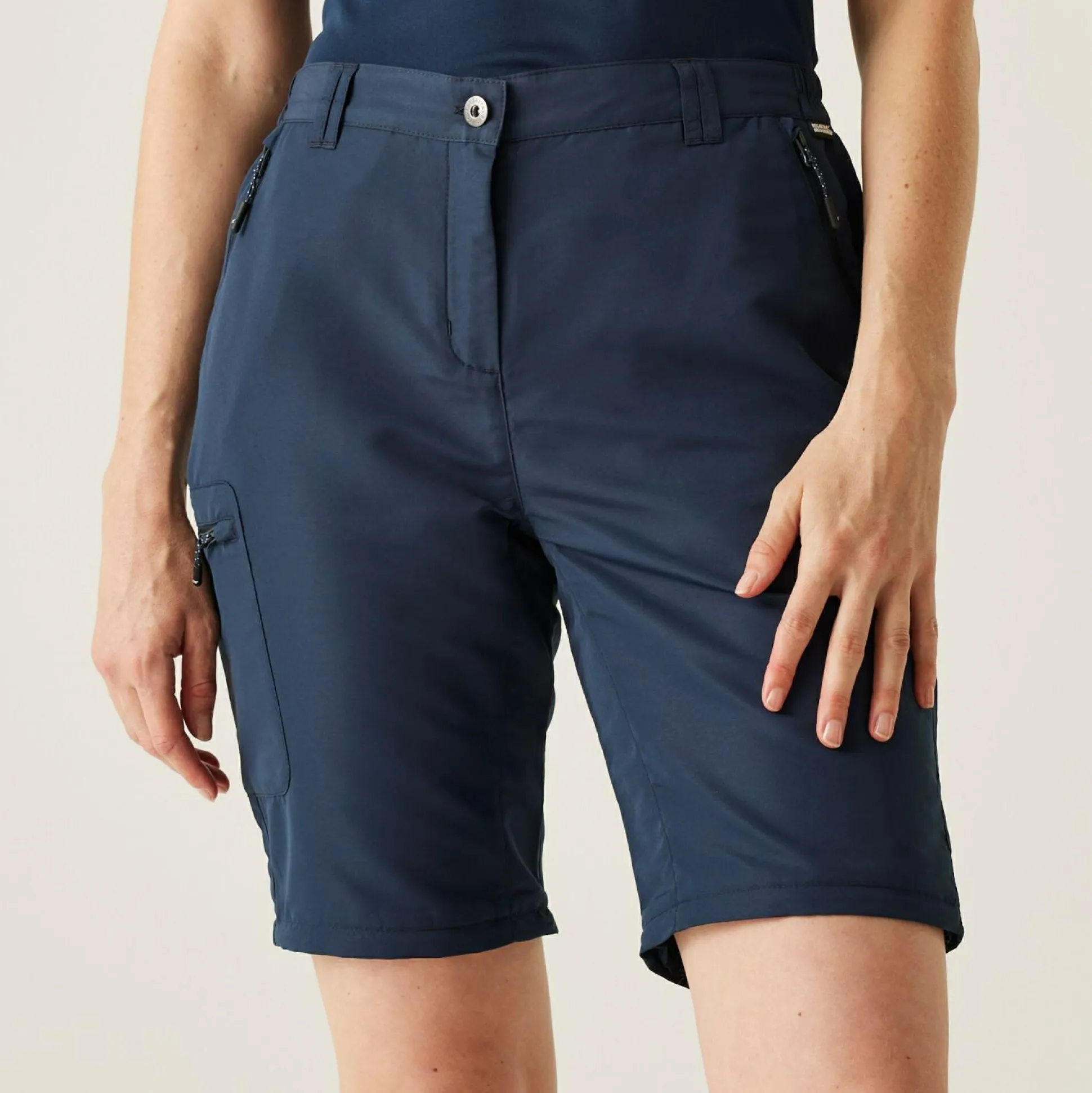 Women's Chaska III Zip Off Walking Trousers | Navy