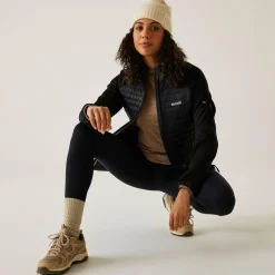 Women's Clumber Hybrid Jacket | Mocha Black
