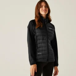 Women's Clumber V Hybrid Jacket | Black