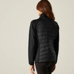 Women's Clumber V Hybrid Jacket | Black