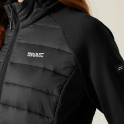 Women's Clumber V Hybrid Jacket | Black