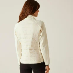 Women's Clumber V Hybrid Jacket | Light Vanilla Seal Grey