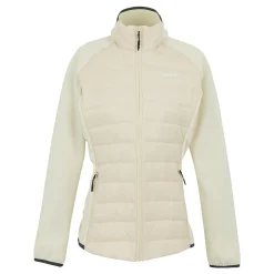 Women's Clumber V Hybrid Jacket | Light Vanilla Seal Grey
