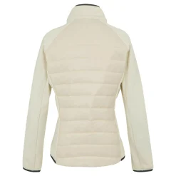 Women's Clumber V Hybrid Jacket | Light Vanilla Seal Grey