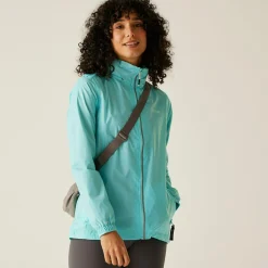Women's Corinne IV Waterproof Packaway Jacket | Aruba Blue