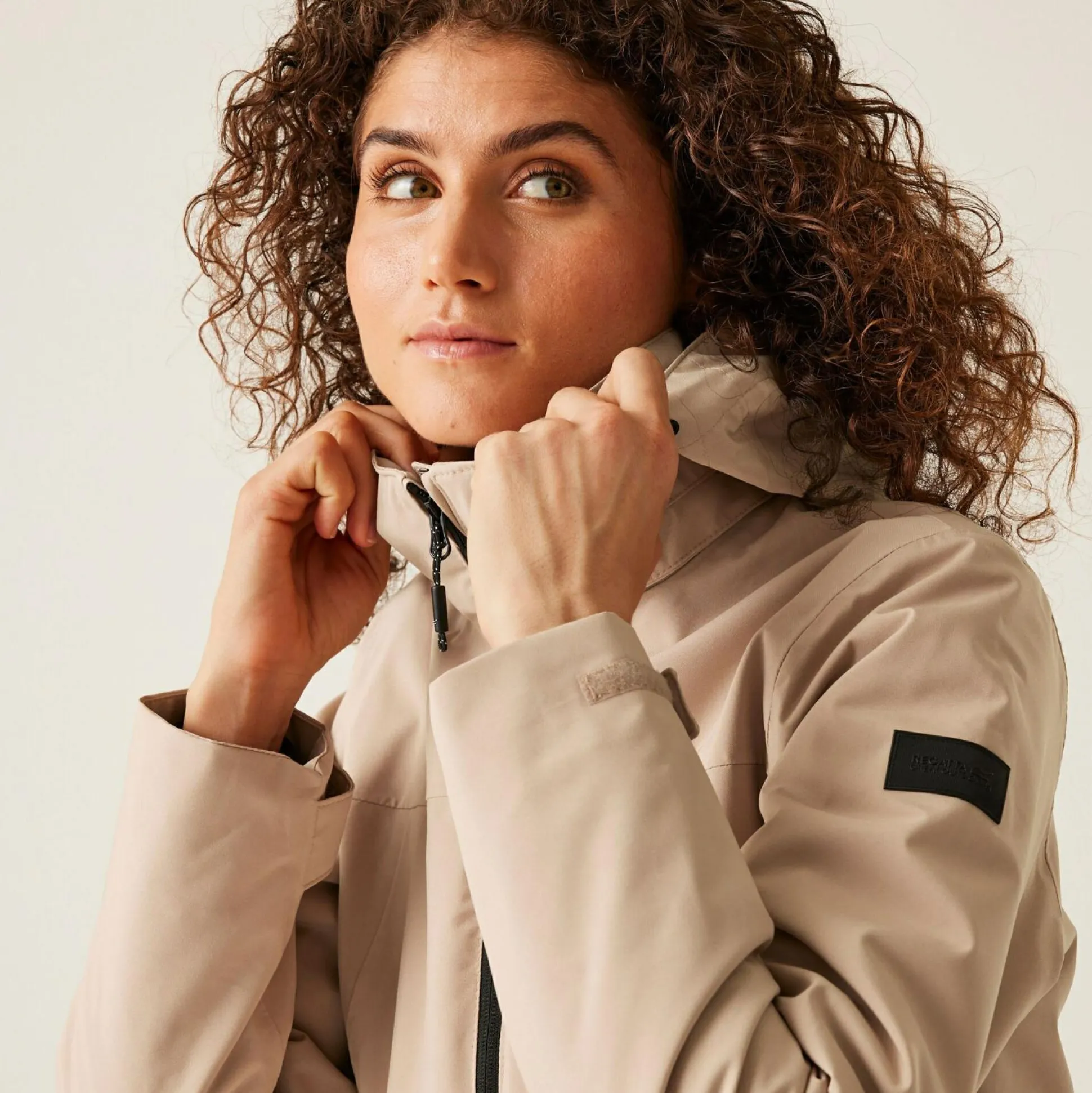 Women's Coriver 3-in-1 Jacket | Warm Taupe Black Inner