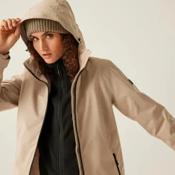 Women's Coriver 3-in-1 Jacket | Warm Taupe Black Inner