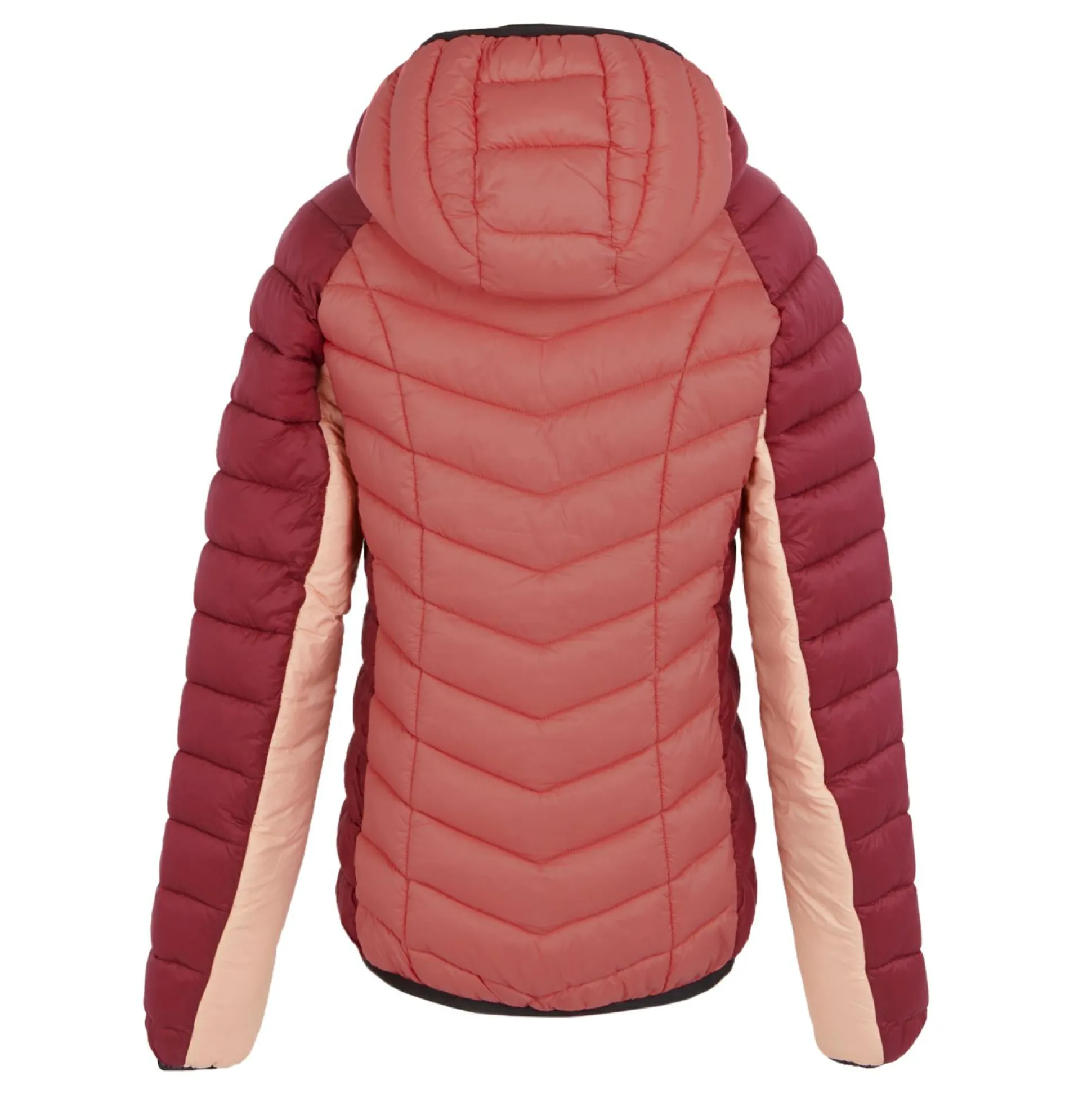 Women's Dalent Quilted Hooded Jacket | Rumba Red Mineral Red