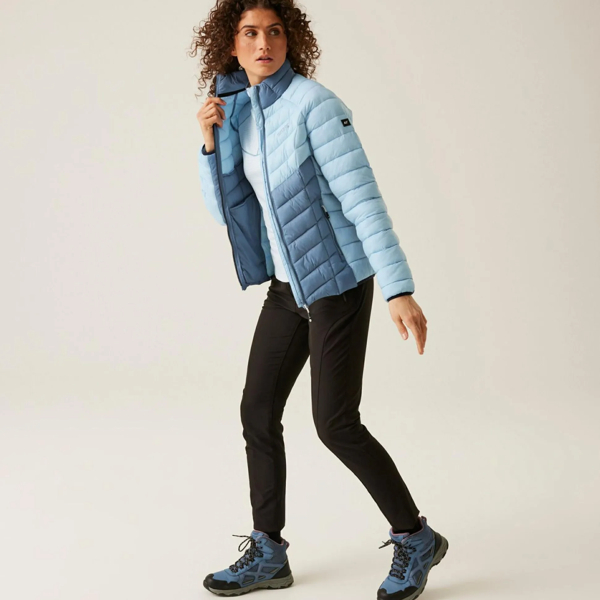 Women's Dalent Quilted Jacket | Clear Sky Coronet Blue
