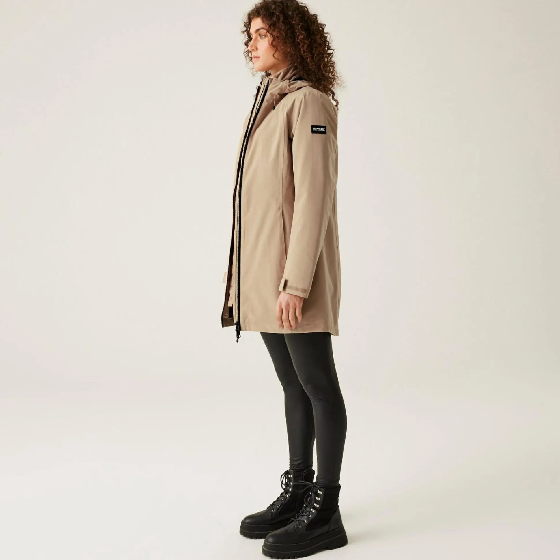 Women's Denbury V 3-in-1 Jacket | Warm Taupe Black