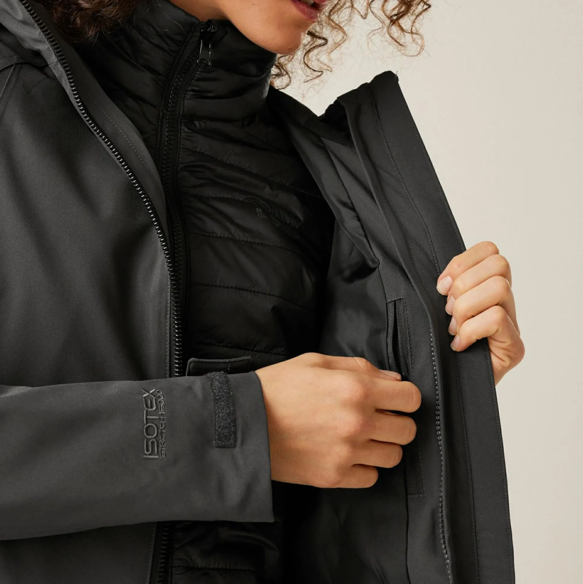 Women's Denbury V 3-in-1 Jacket | Ash Black