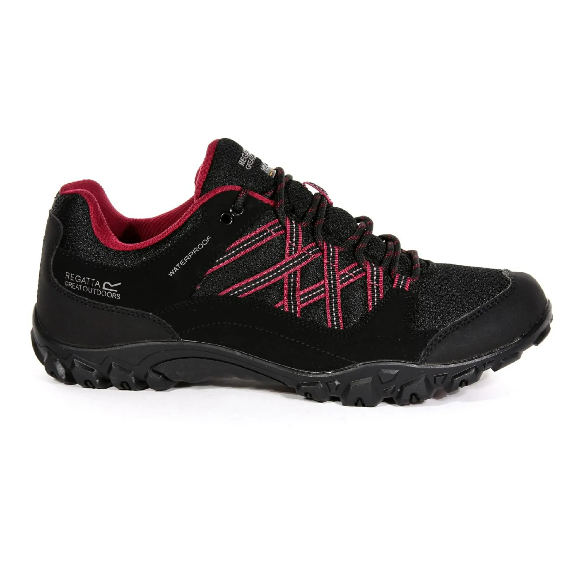 Women's Edgepoint III Waterproof Low Walking Shoes | Black Beaujolais