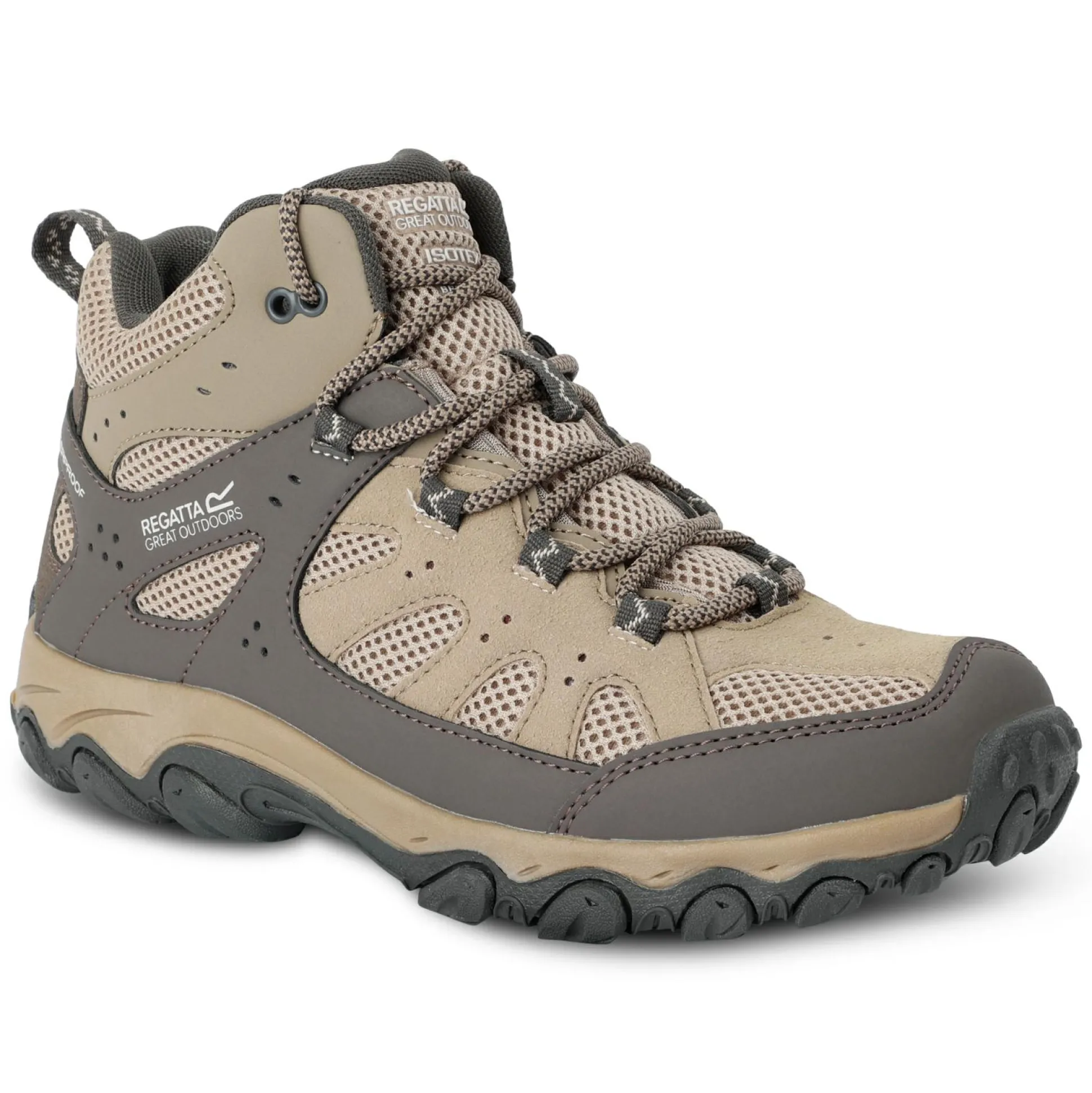 Womens Edgepoint IV Mid Walking Boots | Taupe Beige