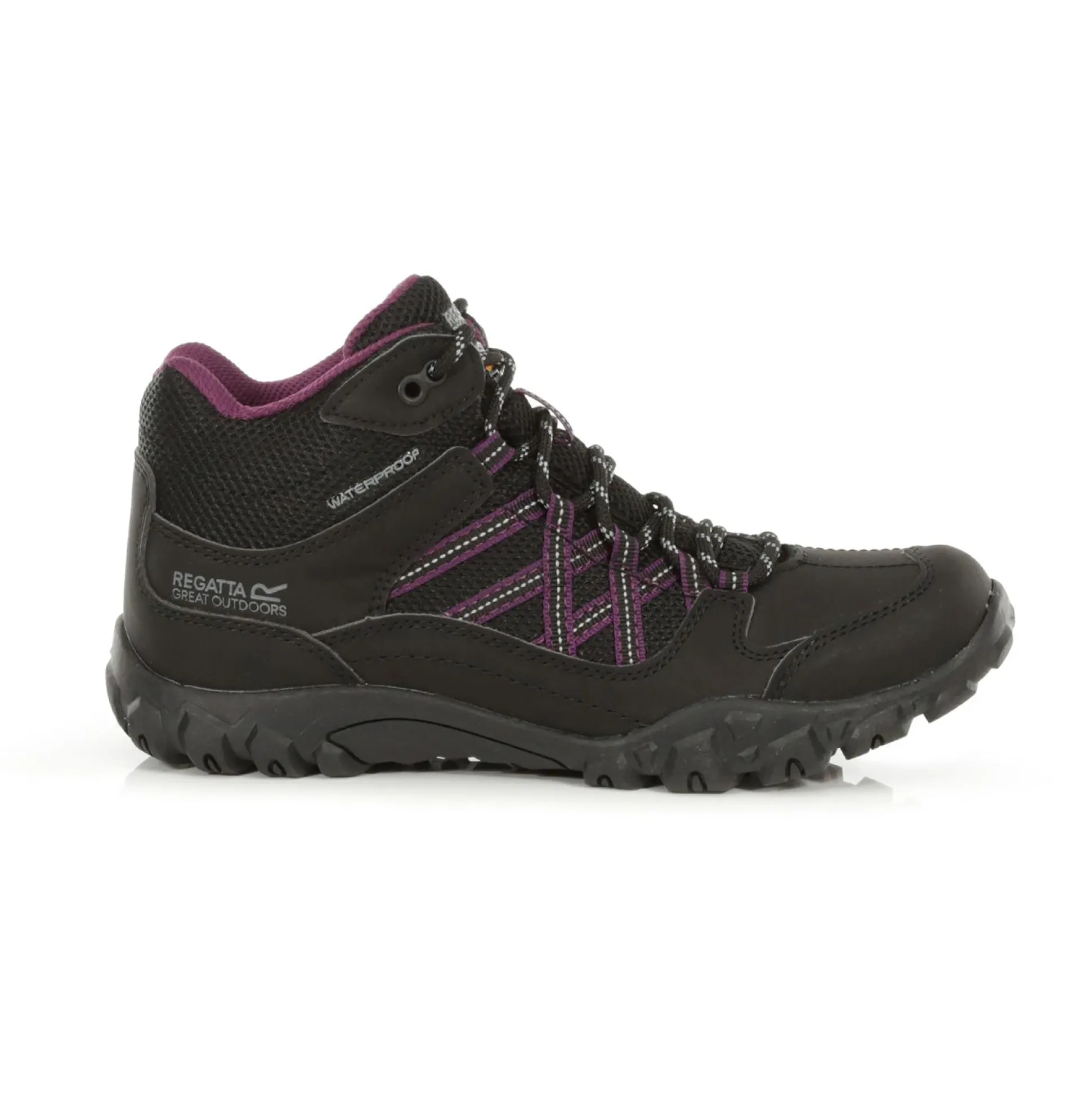 Women's Edgepoint Waterproof Mid Walking Boots | Black Prune