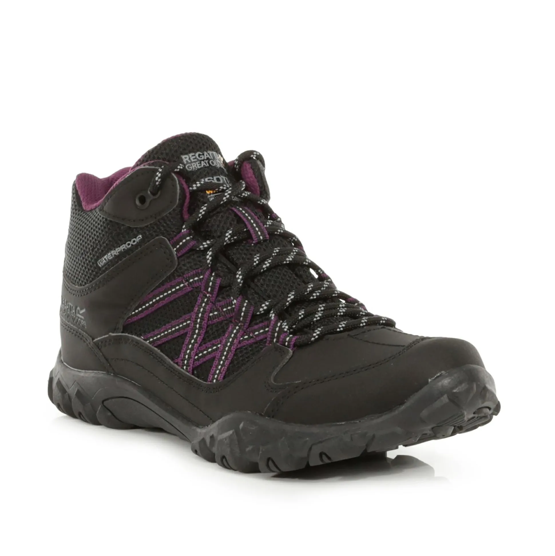 Women's Edgepoint Waterproof Mid Walking Boots | Black Prune
